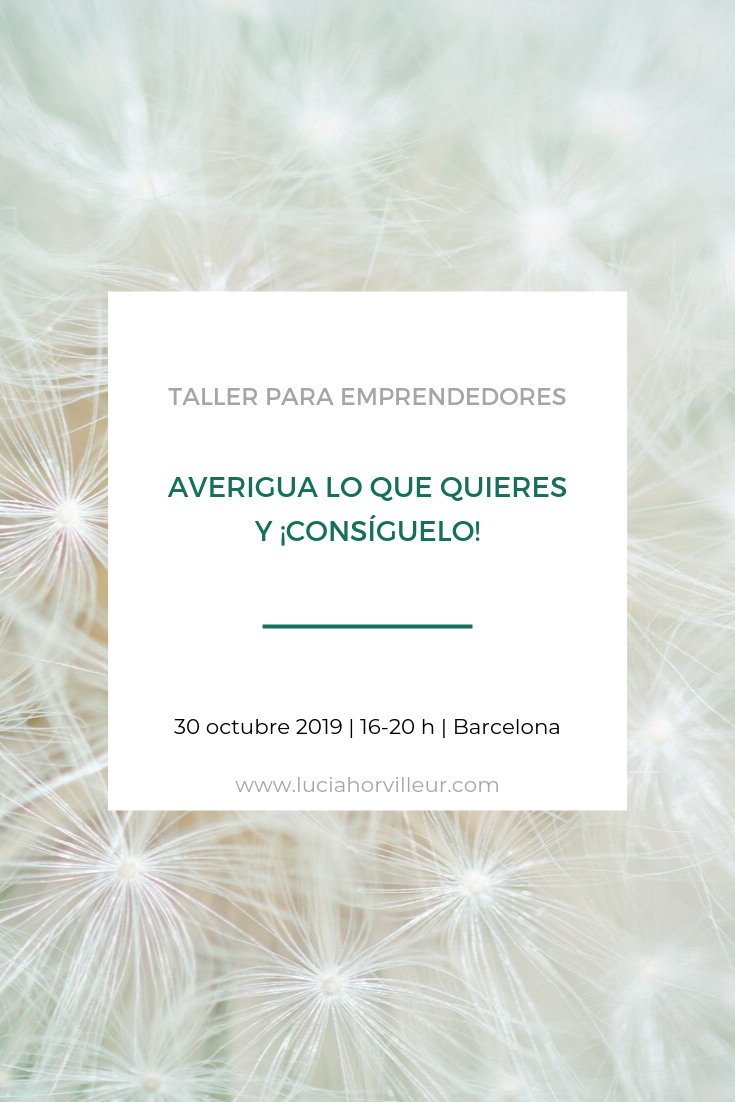 taller de objetivos para emprendedores